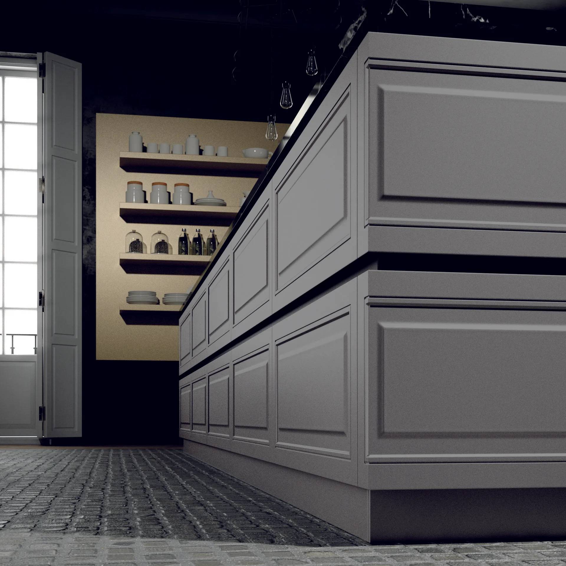 puertas de cocina lacadas